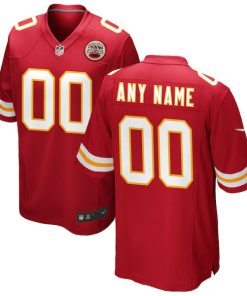 Kansas City Chiefs Nike Custom Game Jersey - Red