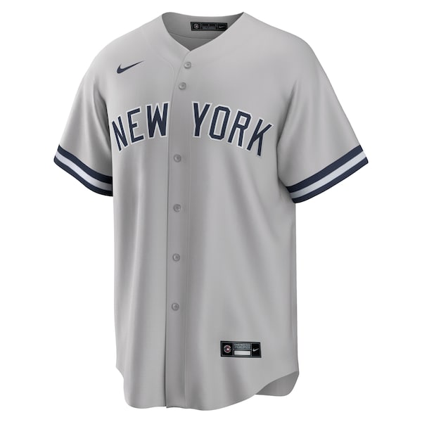 Gerrit Cole New York Yankees Nike Road Replica Player Name Jersey - Gray - Image 2