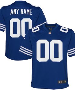 Indianapolis Colts Nike Youth Alternate Custom Game Jersey - Royal