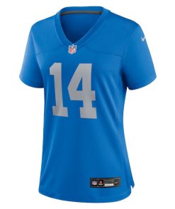 Alternative view of Amon-Ra St. Brown Detroit Lions Nike Women's Alternate Game Jersey - Blue