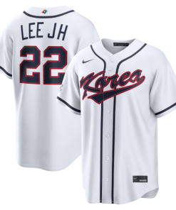 Jung Hoo Lee Korea Baseball Nike 2026 World Baseball Classic Home Stadium Jersey - White