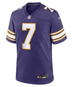 Alternative view of Byron Murphy Jr. Minnesota Vikings Nike Classic Player Game Jersey - Purple
