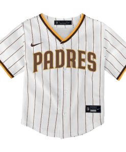 Alternative view of San Diego Padres Nike Toddler Replica Team Jersey - White