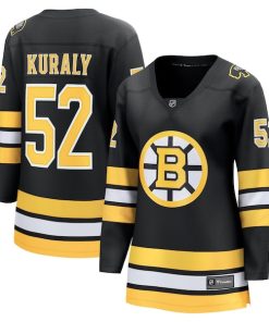 Sean Kuraly Boston Bruins  Women's Home Breakaway Player Jersey - Black