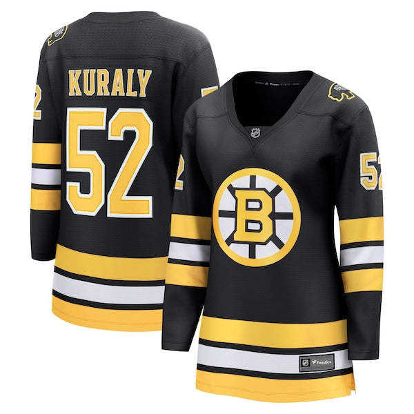 Sean Kuraly Boston Bruins Women's Home Breakaway Player Jersey - Black
