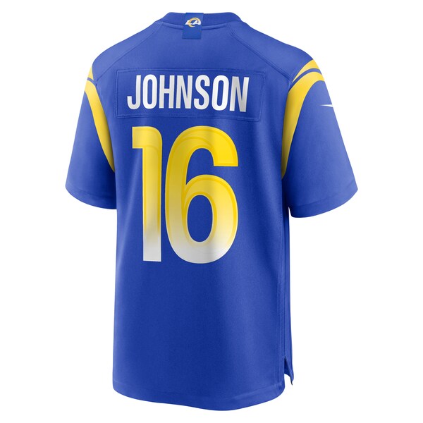 Tyler Johnson Los Angeles Rams Nike Team Game Jersey - Royal - Image 3