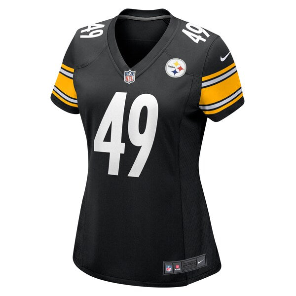 Jeremiah Moon Pittsburgh Steelers Nike Women's Game Jersey - Black - Image 3