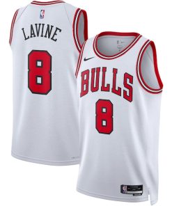 Zach LaVine Chicago Bulls Nike Unisex Swingman Jersey - Association Edition - White/Red
