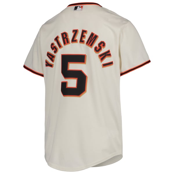 Mike Yastrzemski San Francisco Giants Nike Youth Alternate Replica Player Jersey - Cream - Image 3