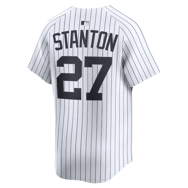 Giancarlo Stanton New York Yankees Nike Home Limited Player Jersey - White - Image 3