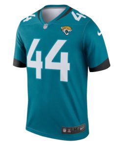 Alternative view of Travon Walker Jacksonville Jaguars Nike Legend Jersey - Teal