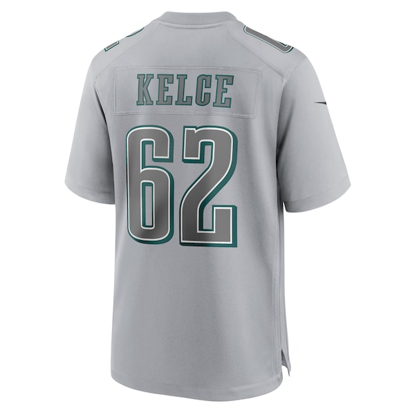 Jason Kelce Philadelphia Eagles Nike Super Bowl LVII Patch Atmosphere Fashion Game Jersey - Gray - Image 3