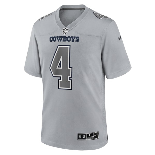 Dak Prescott Dallas Cowboys Nike Atmosphere Fashion Game Jersey - Gray - Image 2
