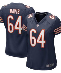 Nate Davis Chicago Bears Nike Women's  Game Jersey -  Navy