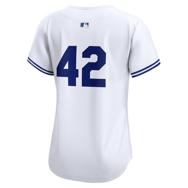 Toronto Blue Jays Nike Women's 2024 Jackie Robinson Day Home Limited Jersey?ยจC White - Image 3
