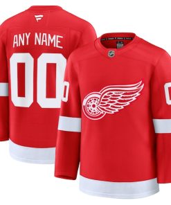 Detroit Red Wings  Home Premium Custom Jersey - Red/White