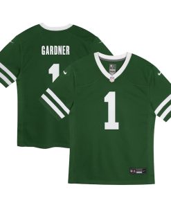 Ahmad Sauce Gardner New York Jets Nike Preschool Game Jersey - Legacy Green
