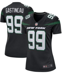 Mark Gastineau Nike New York Jets Women's Game Jersey - Stealth Black