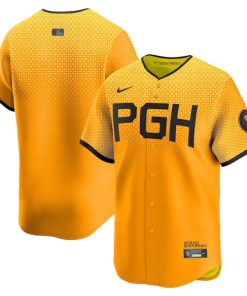 Pittsburgh Pirates Nike City Connect Limited Jersey - Gold