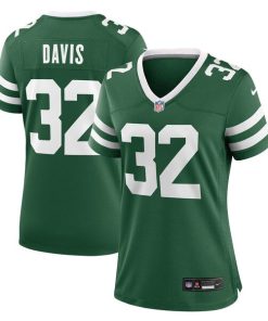 Isaiah Davis New York Jets Nike Women's Team Game Jersey - Legacy Green