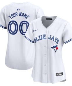 Toronto Blue Jays Nike Women's Home Limited Custom Jersey - White