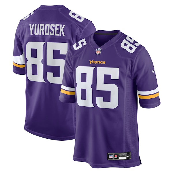 Ben Yurosek Minnesota Vikings Nike Team Game Jersey - Purple