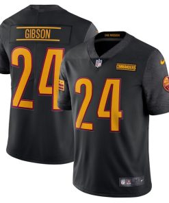 Antonio Gibson Washington Commanders Nike Alternate Vapor Limited Jersey - Black/Burgundy/White