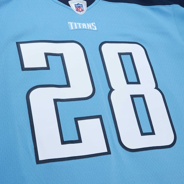 Chris Johnson Tennessee Titans Legacy Replica Jersey - Light Blue - Image 4