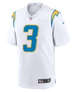 Alternative view of Derwin James Jr. Los Angeles Chargers Nike Game Jersey - White