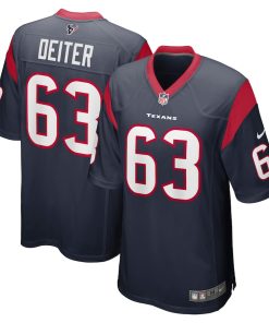 Michael Deiter Houston Texans Nike Team Game Jersey - Navy
