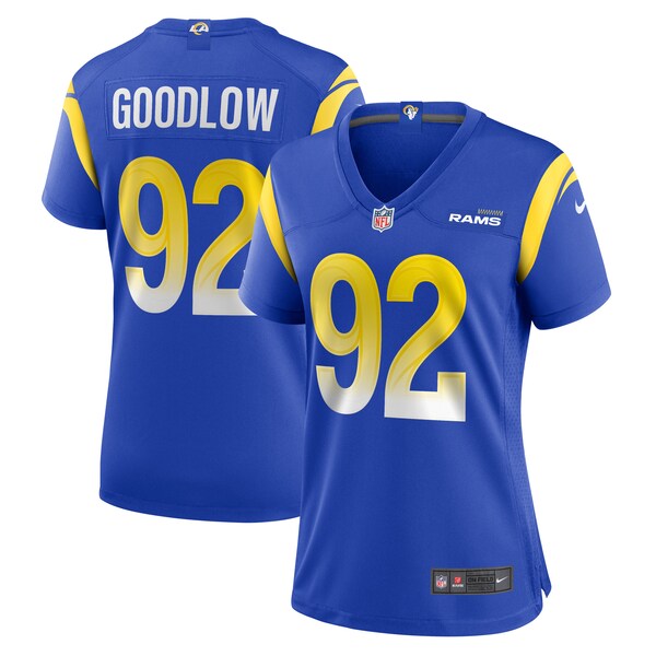 Anthony Goodlow Los Angeles Rams Nike Women's Game Jersey - Royal