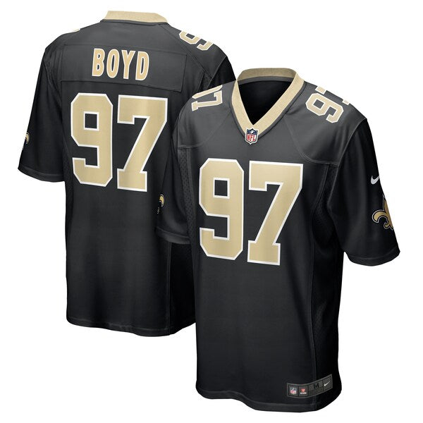 Khristian Boyd New Orleans Saints Nike Game Jersey - Black - Image 2