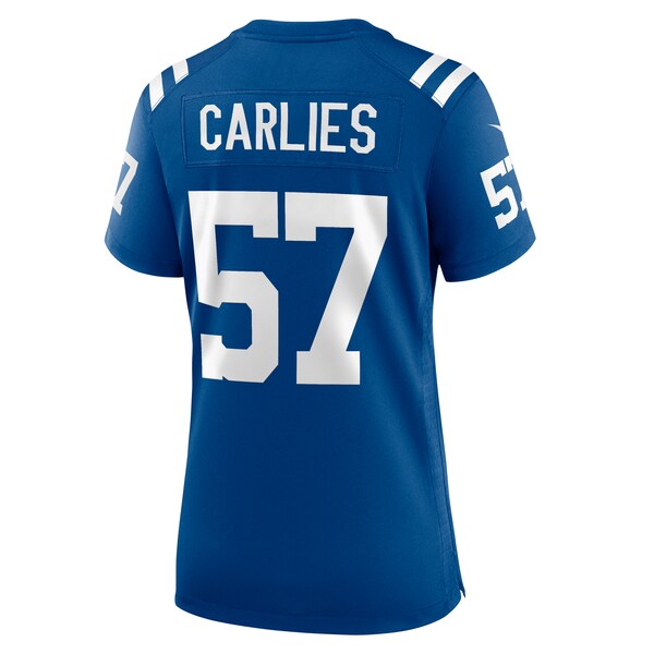 Jaylon Carlies Indianapolis Colts Nike Women's Game Jersey - Royal - Image 3