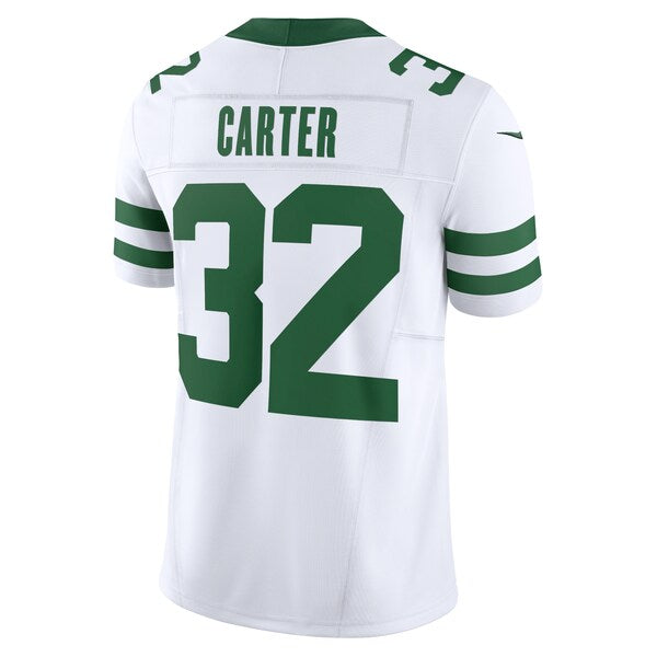 Michael Carter New York Jets Nike Vapor F.U.S.E. Limited Jersey - White - Image 3