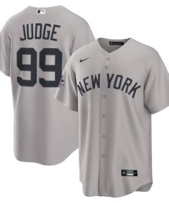 Aaron Judge New York Yankees Nike Youth 2025 MLB All-Star Game Road Replica Player Jersey - Gray