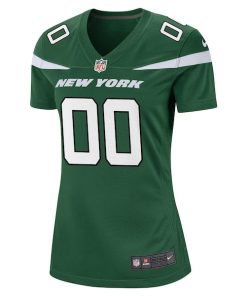 Alternative view of New York Jets Nike Women's Custom Game Jersey - Gotham Green