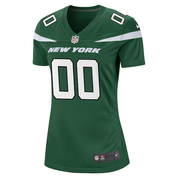 New York Jets Nike Women's Custom Game Jersey - Gotham Green - Image 2