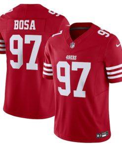 Nick Bosa San Francisco 49ers Nike Vapor F.U.S.E. Limited Jersey - Scarlet