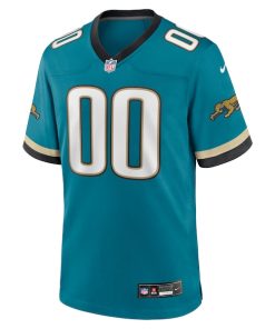 Alternative view of Jacksonville Jaguars Nike Prowler Throwback Custom Game Jersey - Teal