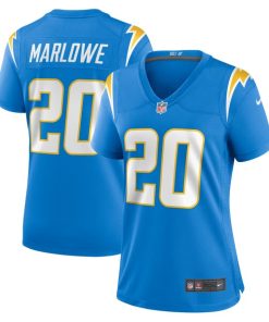 Dean Marlowe Los Angeles Chargers Nike Women's Team Game Jersey -  Powder Blue