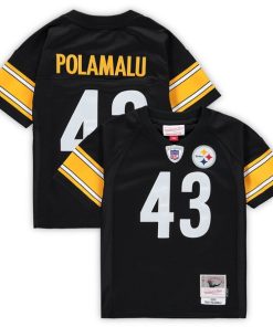 Troy Polamalu Pittsburgh Steelers Toddler 2005 Retired Legacy Jersey - Black