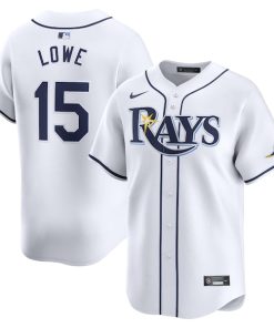 Josh Lowe Tampa Bay Rays Nike Home Limited Player Jersey - White