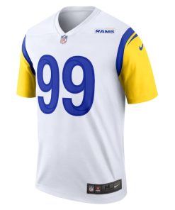 Alternative view of Aaron Donald Los Angeles Rams Nike Legend Jersey - White