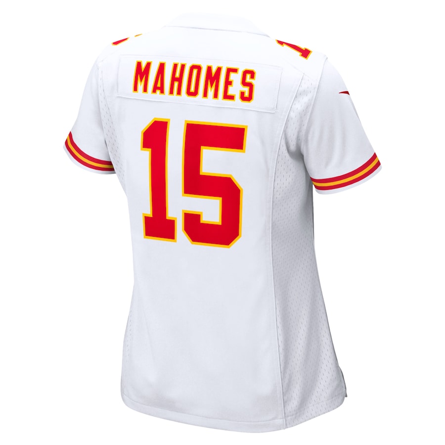 Patrick Mahomes Kansas City Chiefs Nike Women's Game Jersey - White - Image 3