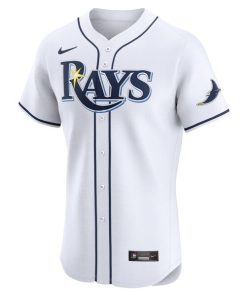 Alternative view of Harold Ramirez Tampa Bay Rays Nike Home Elite Player Jersey - White