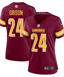 Antonio Gibson Washington Commanders Nike Women's Game Jersey - Burgundy/Black/White