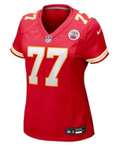 Alternative view of Jaylon Moore Kansas City Chiefs Nike Women's Team Game Jersey -  Red