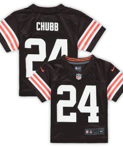 Nick Chubb Cleveland Browns Nike Toddler Game Jersey - Brown
