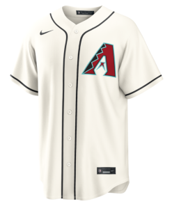 Alternative view of Corbin Carroll Arizona Diamondbacks Nike Home Replica Jersey - Cream
