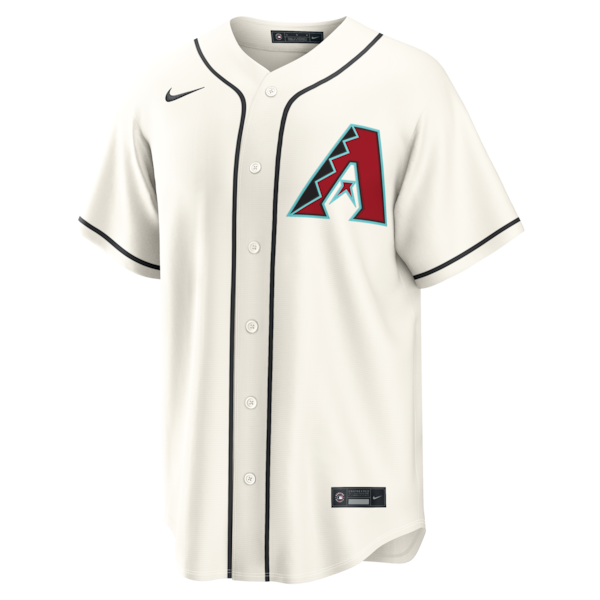 Corbin Carroll Arizona Diamondbacks Nike Home Replica Jersey - Cream - Image 2